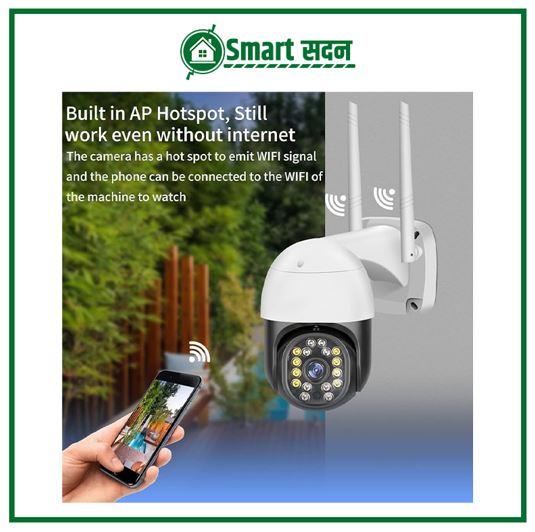 PTZ Smart Camera (Pan-Tilt-Zoom कॅमेरा)