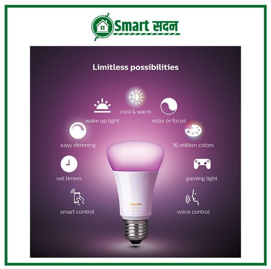 Philips Hue smart bulb