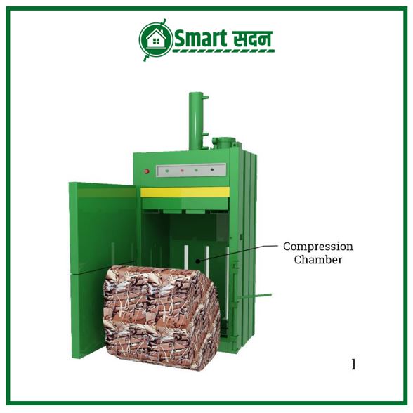 Automatic Waste Compressing Bin