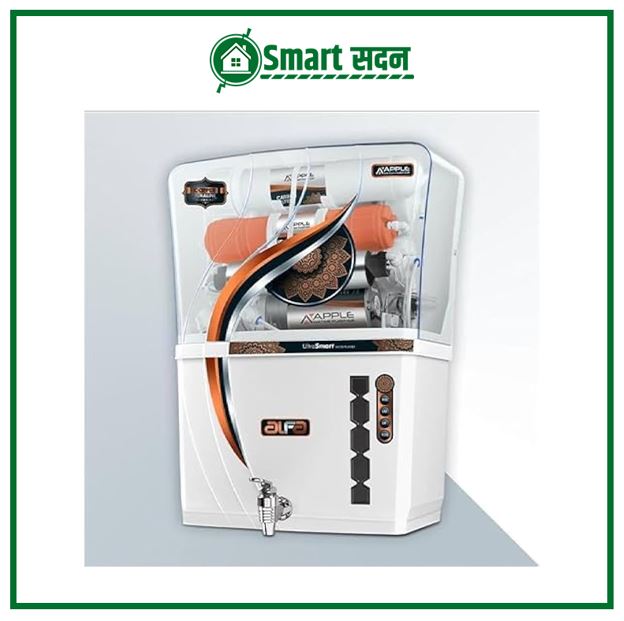 RO + UV + UF मल्टी-स्टेज स्मार्ट प्युरिफायर